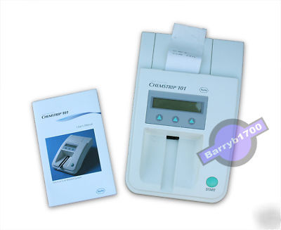 Roche chemstrip 101 urine analyzer - 90 day warranty 
