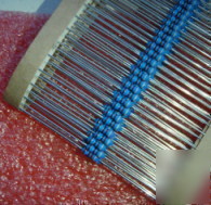 1/4 watt, metal film resistor, VR25, 10M ohm..lot of 50