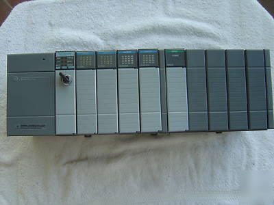 Allen bradley 10 slot 5/05 system 1747-L551 analog