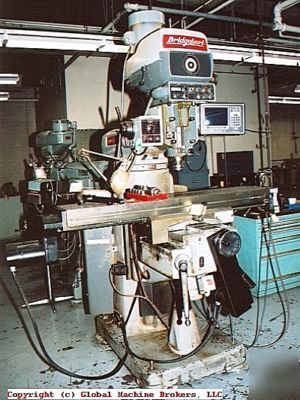 Bridgeport vertical milling machine with southwest