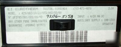 Eurotherm 425S solid state relay 60 amps 440V