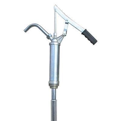 Heavy-duty lever action barrel drum pump well built
