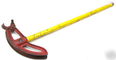 Heavy duty manual tube / pipe bender