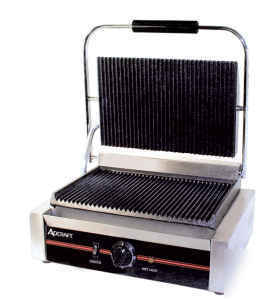 Panini grill, adcraft commercial, nsf sg-811E