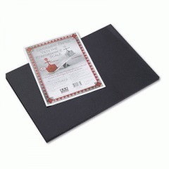 Recycled eggshell finish construction paper, 76#, 12 X1
