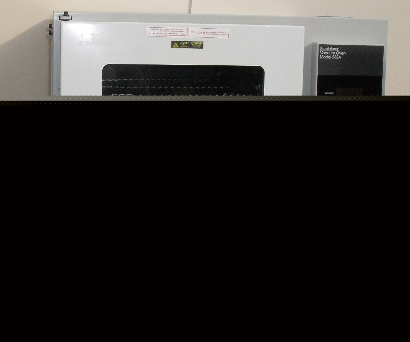 Stabletemp vacuum oven model 282A fisher isotemp progr
