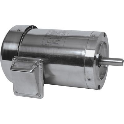 Stainless steel electric motor 2 hp nema 56 hc frame