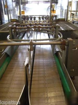 Thiele wrap around continuous motion case packer