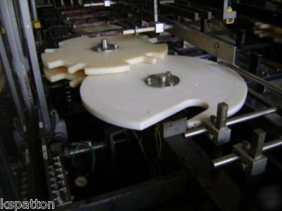 Thiele wrap around continuous motion case packer