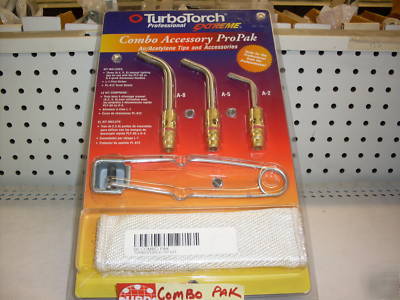 Turbotorch professional extreme air/acetylene tips kit