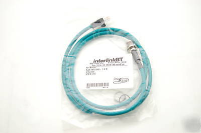 Turck RJ45 fkfd 840-1.3M ethernet to rss cable