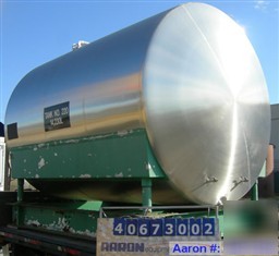 Used-l'hoir incorporated weighing tank, 3,602 gallon (3