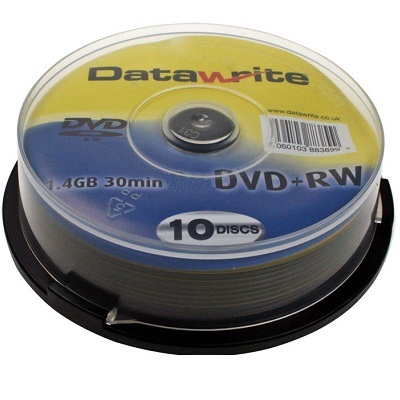 10 datawrite 4X 8CM mini dvd+rw for camcorder / pc