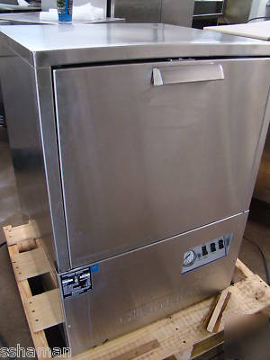 Champion ul-150 undercounter low-temp dishwasher machin