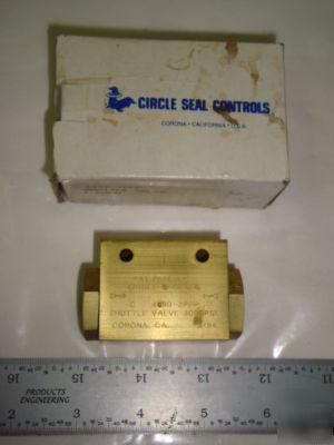 Circle seal 3000 psi shuttle valve - 449B-2PPP