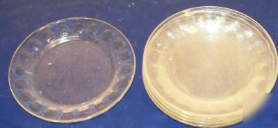 Commercial glass serving plates 6