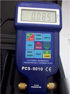 Digital charging scale w/ auto shut off valve for