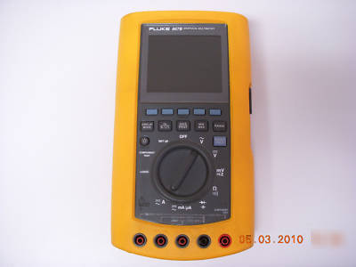Fluke 867B graphical multimeter with cables & software