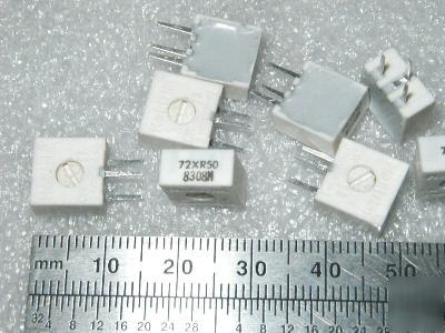 Helitrim 50 ohm trimpots (50 pcs) - free mailing