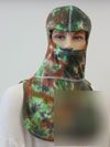 Nomex lenzing firefighting protective hood green camo