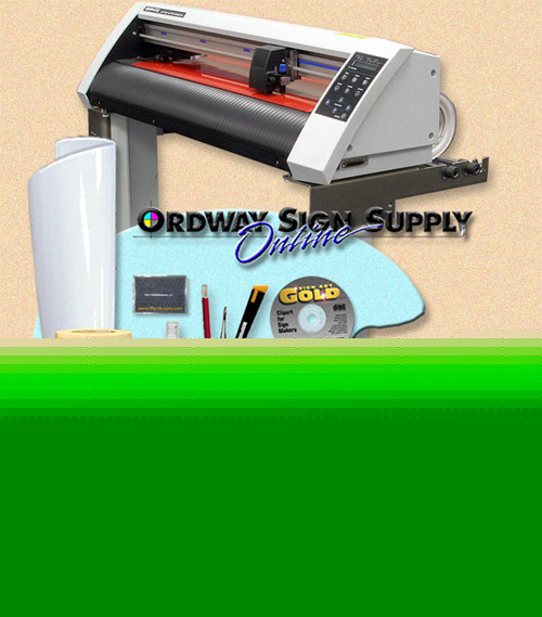 Open box ce-5000 60 graphic vinyl plotter combo w stand