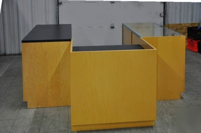 Retail checkout counter display case - omaha nebraska