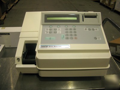 Roche diagnostics chemstrip urine analyzer demo unit