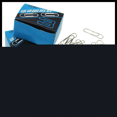 Silvery mini bookmark stainless paper clips 1000 pcs