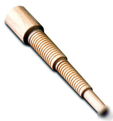 Walnut 1X package of 40 miller dowels #W12D11-40