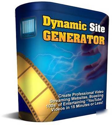 Youtube video sites generator - create video websites 