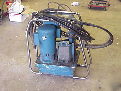 Power dyne 10,000 psi hydraulic power unit 120VAC