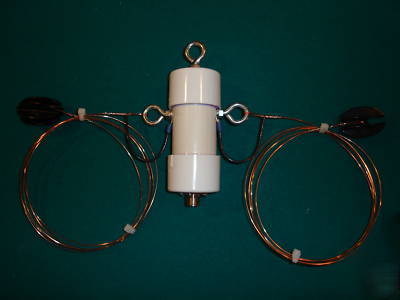 17 meter dipole antenna, inverted v, for ham, amateur