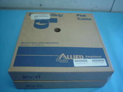 Amphenol spectra-strip flat wire ribbon cable 2 rolls