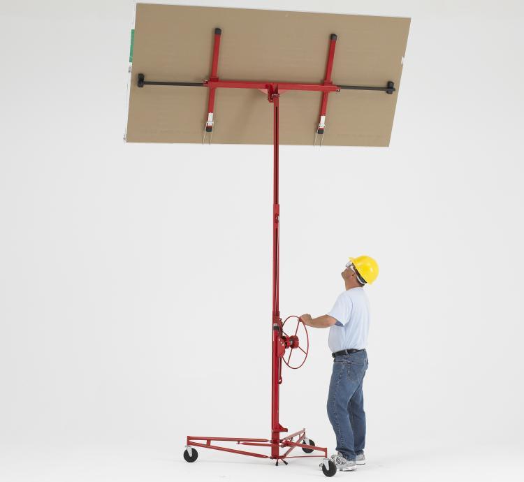 New professional 15' foot drywall lift hoist 19' wall