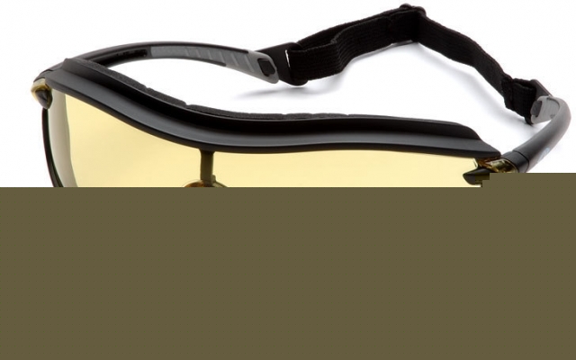 Pyramex XS3 plus safety glasses - amber anti-fog lens