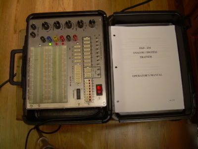 Rsr pad 234A analog digital trainer & breadboard r.s.r.