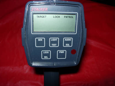 Stalker k band police radar gun with accessories-wow 