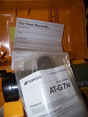Topcon at-67N auto level excellent to better