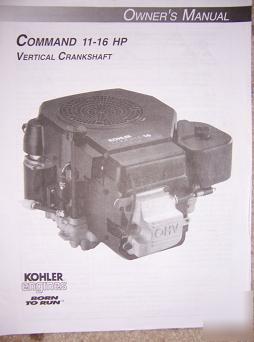 1999 kohler command engine manual 11 - 16 hp vertical s