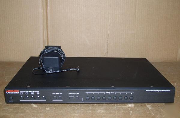 Ademco AXMD9 b&w 9 channel duplex multiplexer-warranty