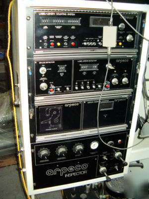 Arpeco inspector/rewinder arpeco - tracker slitter / 