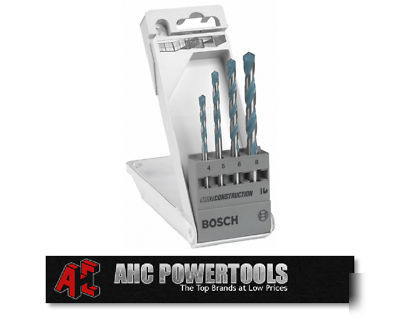 Bosch multi construction 4PC drill set - 2607018285