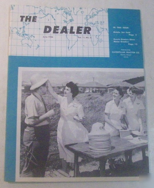 Caterpillar 1956 dealer magazine vol.11, no.6