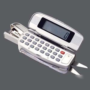 Excalibur mini office - calculator stapler & scissors