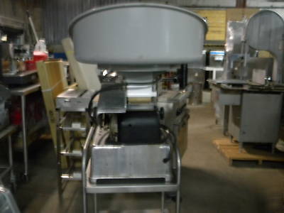 Hollymatic super 54 patty meat hamburger genuine euc