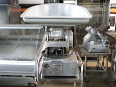 Hollymatic super 54 patty meat hamburger genuine euc