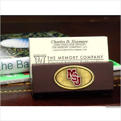 Mississippi state university business card holder