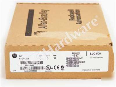 New * * allen bradley 1747-L541 /c 1747L541 SLC5/04 12/09