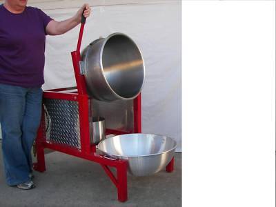 New kettle corn popper machine equipment 