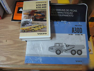 New volvo A30D articulated truck parts catalog 